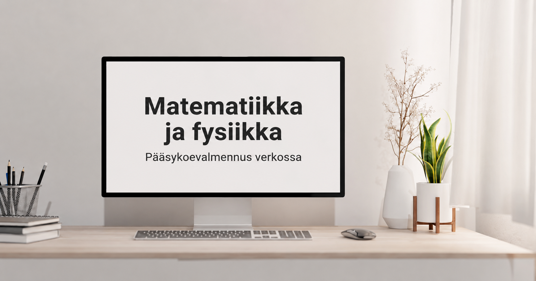 Matematiikan ja fysiikan yksityisopetusta pääsykokeisiin
